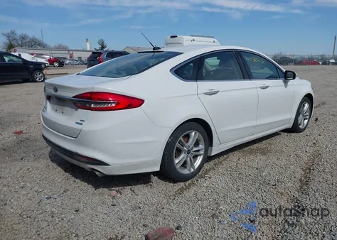 2018 Ford Fusion Se z USA, uszkodzony, nr VIN 3FA6P0HD5JR117349